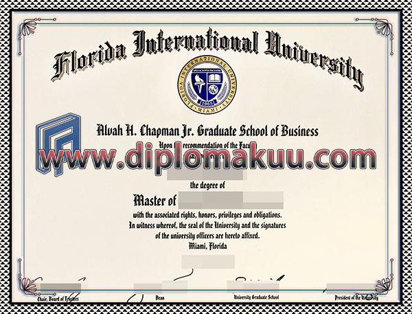 佛罗里达国际大学文凭购买
